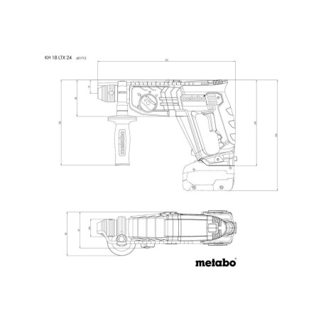 Metabo KH 18 LTX 24 18V 2,1Joule